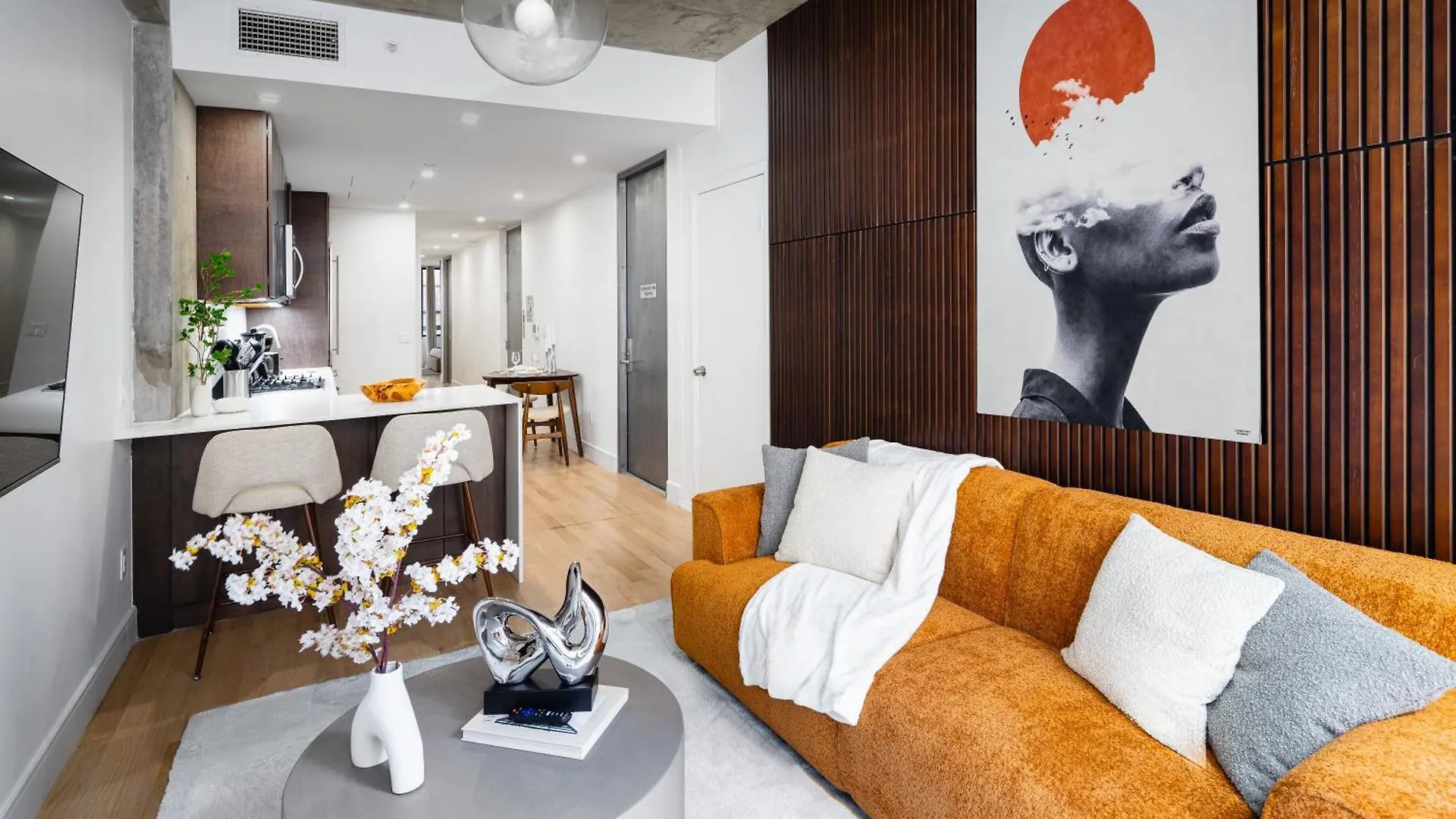 Stunning Apartment With Patio In Manhattan Нью-Йорк